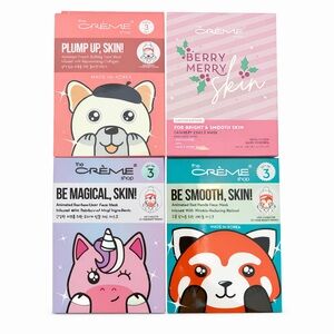 The Crème Shop 14 Face Mask Set NWT great for Spa party or valentines gift!